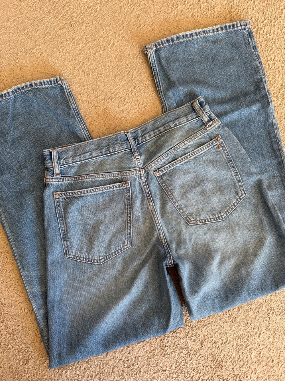 Madewell low slung baggy jeans